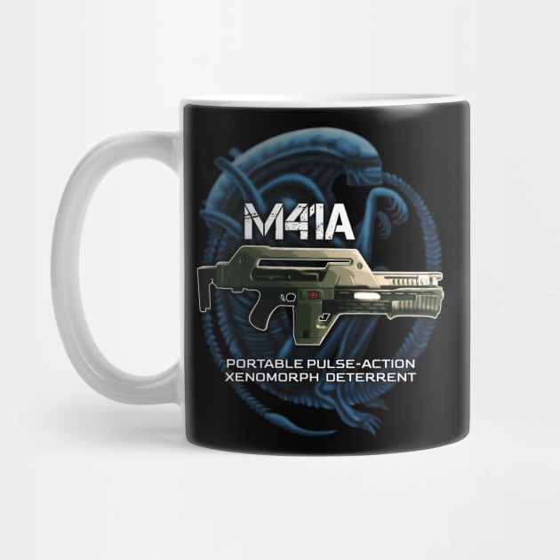 M41A Pulse Rifle: Portable Pulse-Action Xenomorph Deterrent by SPACE ART & NATURE SHIRTS 